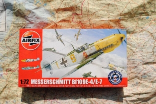 Airfix A02048A  MESSERSCHMITT Bf109E-4 / E-7/Trop